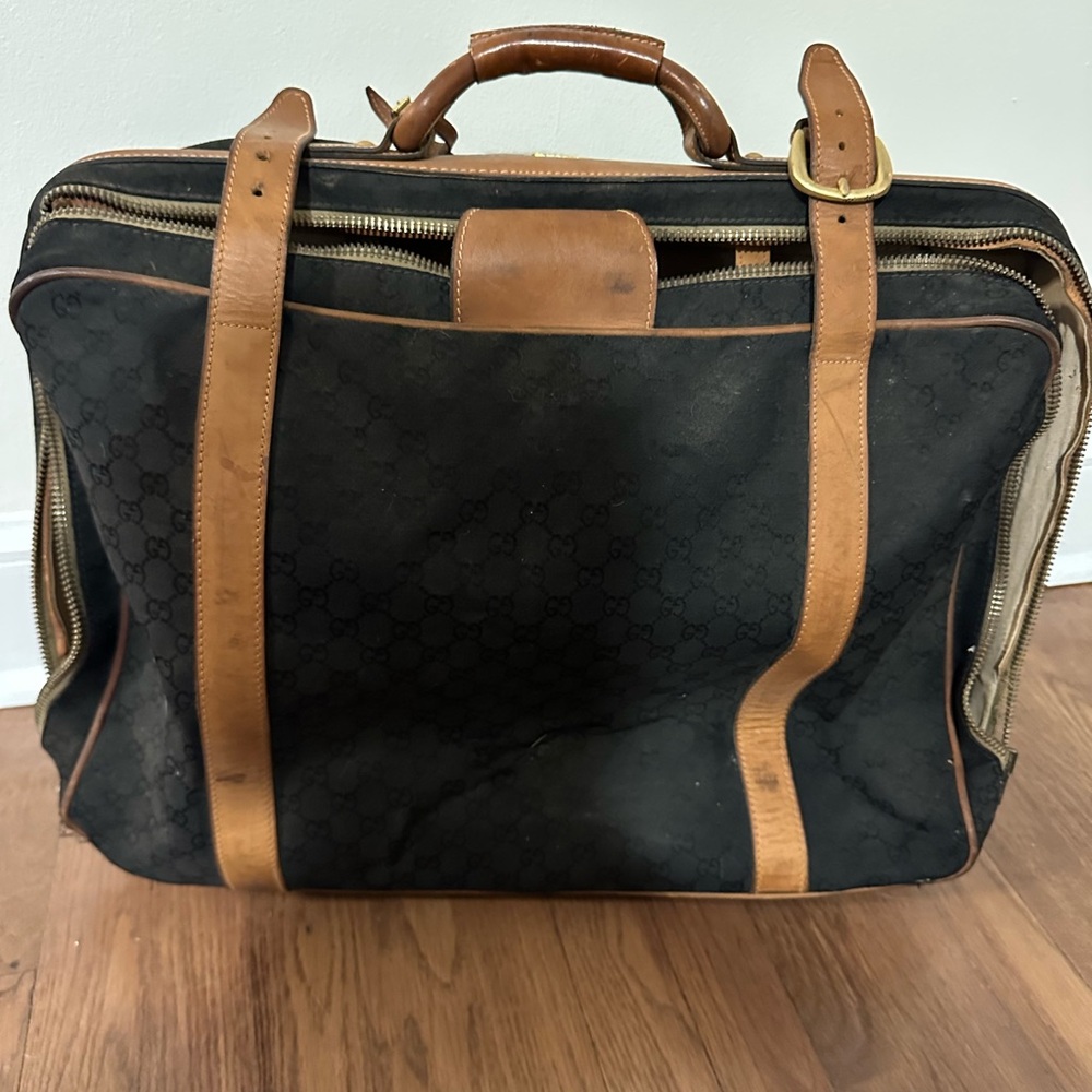 Vintage Gucci suitcase